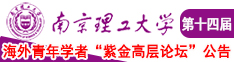 www,.日逼南京理工大学第十四届海外青年学者紫金论坛诚邀海内外英才！